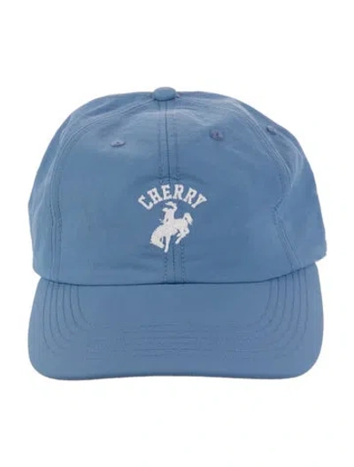 Pre-owned Cherry Los Angeles Embroidered Nylon Baseball Cap In Blue