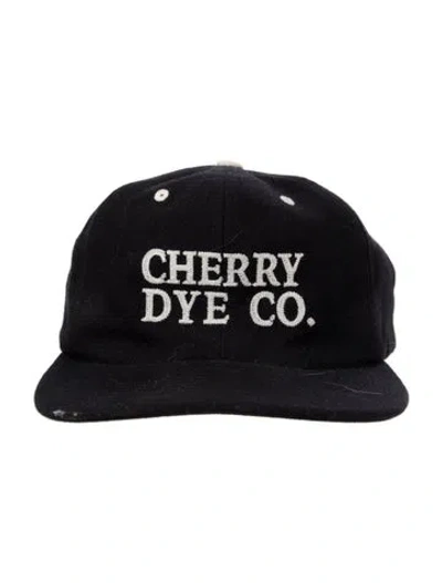 Pre-owned Cherry Los Angeles Embroidered Snapback Baseball Hat In Black