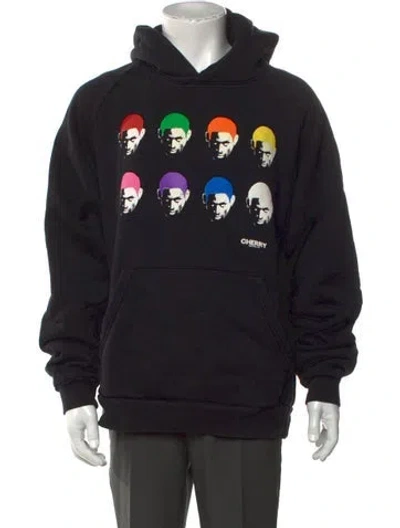 Pre-owned Cherry Los Angeles Graphic Print Crew Neck Hoodie In Multi