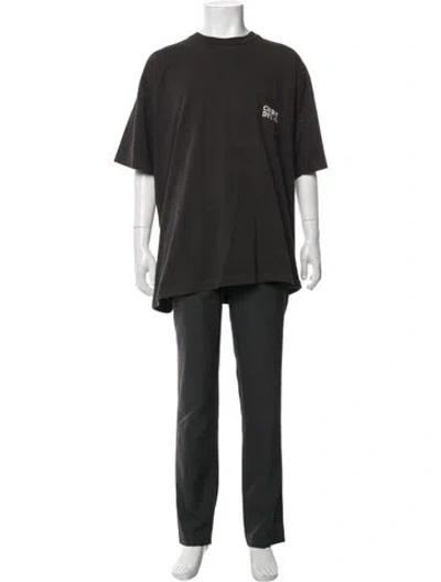 Pre-owned Cherry Los Angeles Graphic Print Crew Neck T-shirt In Black