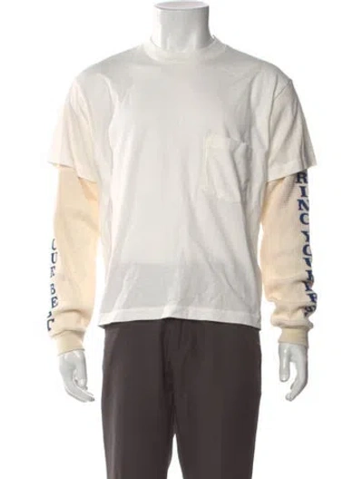 Pre-owned Cherry Los Angeles Graphic Print Long Sleeve Shirt In Neutral