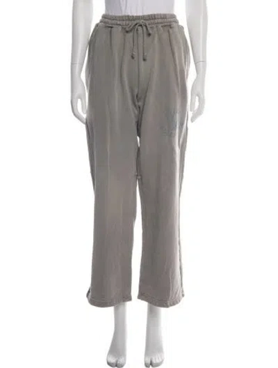 Pre-owned Cherry Los Angeles Graphic Print Sweatpants In Grey