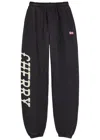 Cherry Los Angeles Hollywood Logo Cotton Sweatpants In Black