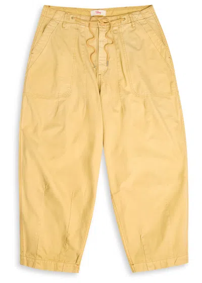 Cherry Los Angeles Parachute Cotton-twill Trousers In Gold
