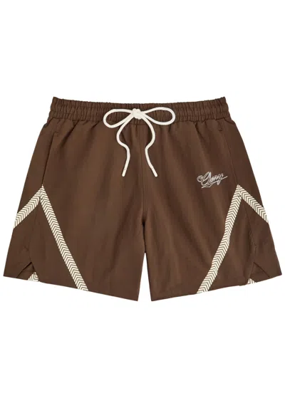 Cherry Los Angeles Printed Shell Shorts
