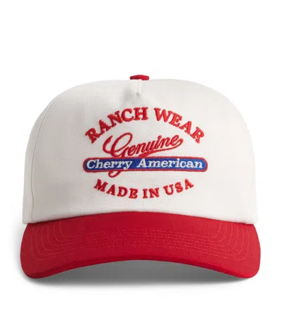 Cherry Los Angeles Ranchwear 5-panel Cap In Red