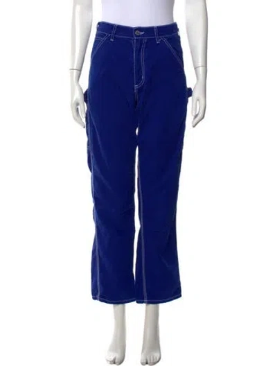Pre-owned Cherry Los Angeles Straight Leg Pants In Blue
