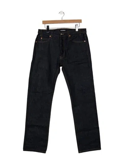 Pre-owned Cherry Los Angeles Straight-leg Jeans In Black