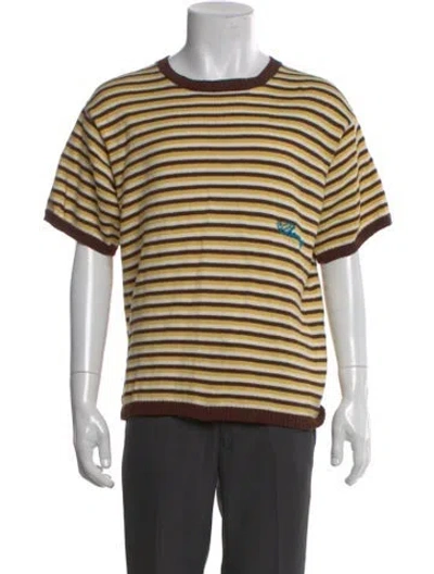 Pre-owned Cherry Los Angeles Striped Crew Neck Pullover In Multi