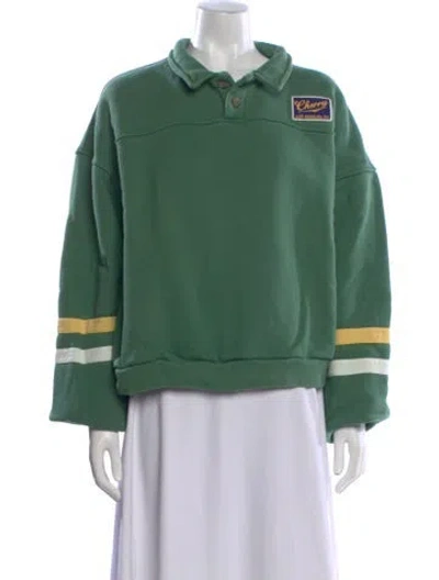 Pre-owned Cherry Los Angeles Sweater In Green