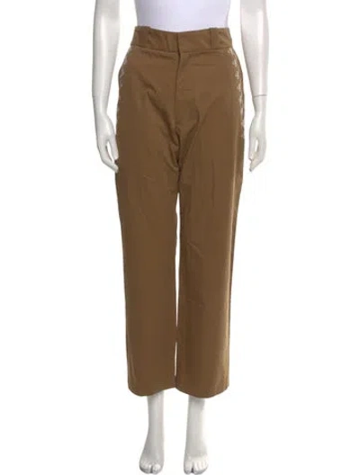 Pre-owned Cherry Los Angeles Wide Leg Pants In Brown