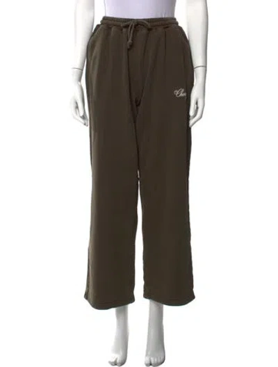 Pre-owned Cherry Los Angeles Wide Leg Pants In Green