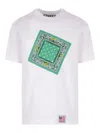 Cherry World Bandana Graphic-print T-shirt In White