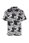 Cherry World Glenapalooza Printed Short-sleeve Shirt In Black