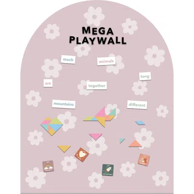 Cherrypick Mega Magic Playwall Arch Magnetic Wall Decal In Pink