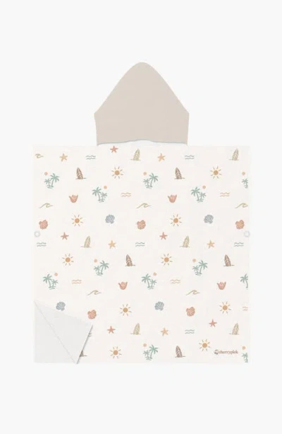 Cherrypick Quick Dry Hooded Beach Poncho Towel In Surf Paradise