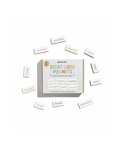 Cherrypick Sight Word Magnets In White