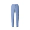 Cherv Men's Sassetto Four Way Stretch Trouser In Summer Blue In Multi
