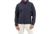 Cherv The Million Hooded All-weather Jacket In Navy In Blue