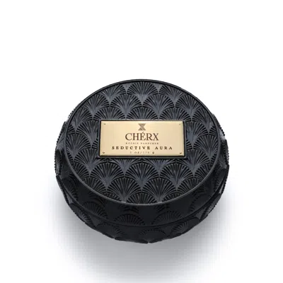 Chérx Black Seductive Aura Glass Bowl Candle