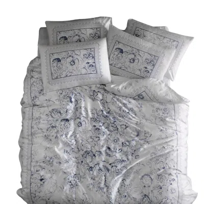 Chérx Gardenia Cotton Satin Duvet Cover Set