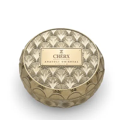 Chérx Gold Anatoli Oriental Glass Bowl Candle