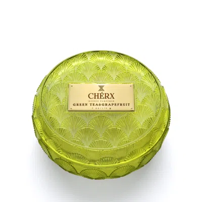 Chérx Green Tea & Grapefruit Glass Bowl Candle