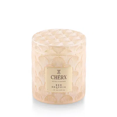 Chérx Neutrals Red Sequoia Glass Jar Candle