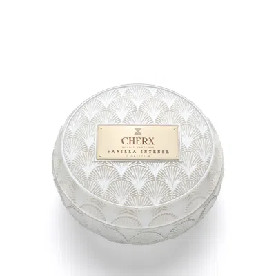Chérx White Vanilla Intense Glass Bowl Candle