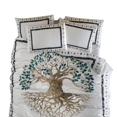 Chérx Yggdrasill Cotton Satin Duvet Cover Set