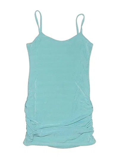 Pre-owned Cheryl Creations Kids' Dress In Blue