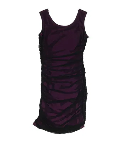 Pre-owned Cheryl Creations Kids' Dress In Purple