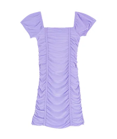 Cheryl Creations Kids' Girls' Amelia Puff Sleeve Dress In Lilac In Purple