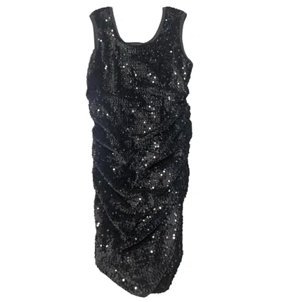 Cheryl Creations Kids' Girls Sequin Dress In Black