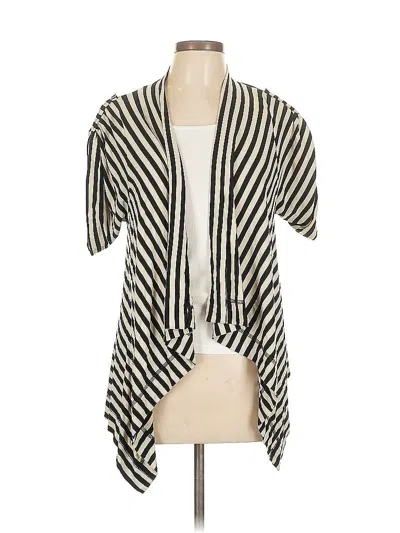 Pre-owned Cheryl Nash Windridge Kimono In Black