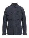 Chesap Eake's Jackets In Navy Blue