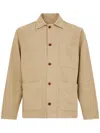 Chesapeake's Beige 'st Malo' Jacket In Cotton With Bottons And Pockets In Beige