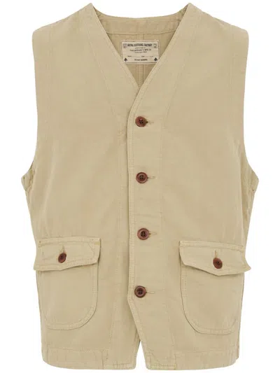 Chesapeake's Button-down Waistcoat In Neutral
