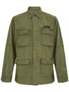 Chesapeake's Green 'korpela' Jacket In Cotton With Pockets