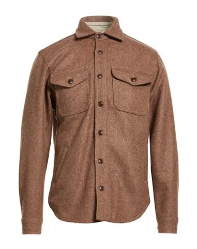Chesapeake's Man Jacket Brown Size L Virgin Wool