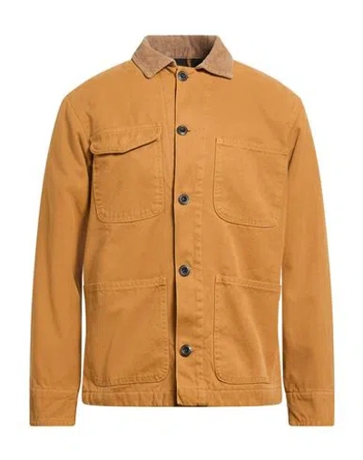 Chesapeake's Man Jacket Mustard Size L Cotton In Yellow
