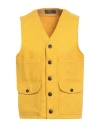 Chesapeake's Man Jacket Mustard Size L Wool, Polyamide, Polyester In Yellow
