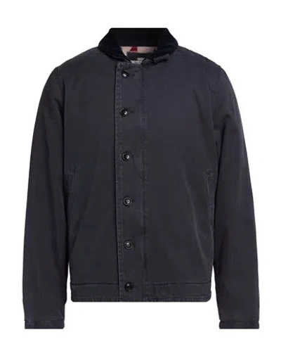Chesapeake's Man Jacket Navy Size L Cotton, Virgin Wool