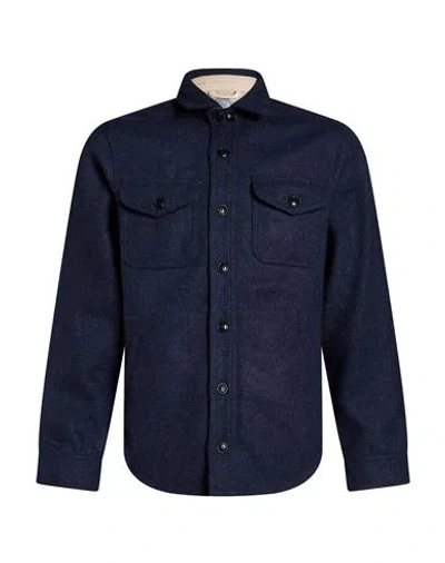 Chesapeake's Man Jacket Navy Size S Virgin Wool In Blue