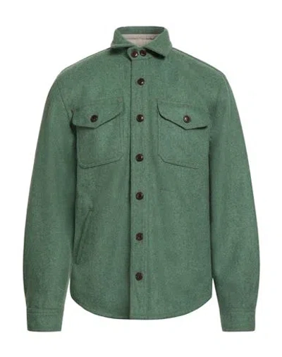 Chesapeake's Man Shirt Green Size Xl Virgin Wool