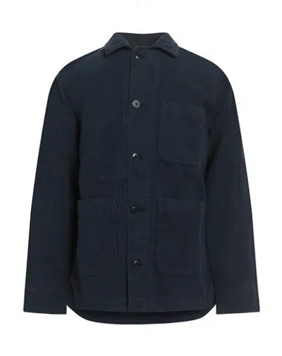 Chesapeake's Man Shirt Navy Size 3xl Cotton In Blue