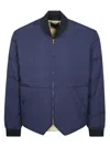 Chesapeake's Quilted Bomber Jacket In Blue
