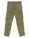 Chesapeake's Olive Green Trousers With Side Slit Pockets