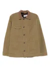 Chesapeake's Corduroy-collar Jacket In Brown
