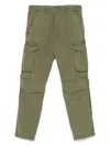 Chesapeake's Olive Green Trousers With Side Slit Pockets